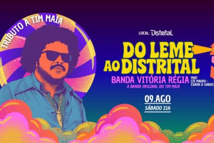 Show: Banda Vitória Régia canta Tim Maia