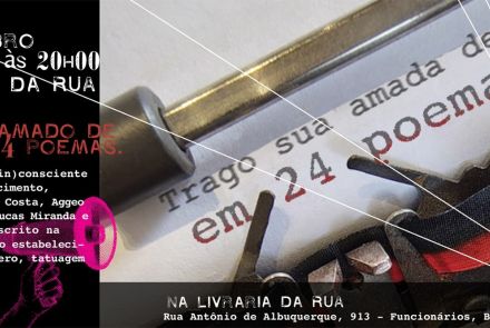Lançamento Literário: “Trago Sua Amada em 24 Poemas” de Marcus Nascimento 