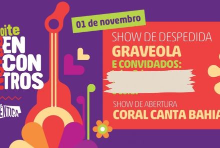 Flyer do Festival Novos Encontros
