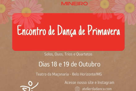 Dança: Circuito Mineiro "Encontro de Dança de Primavera"