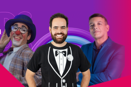 Espetáculo: “A Comédia Mágica Kids: Kradyn Junior recebe Palhágico Chaveirinho e Mágico Hildon”