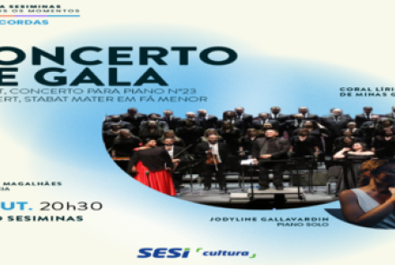  Concerto de Gala: Mozart e Schubert - Orquestra Sesiminas