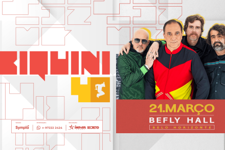 Show: Biquini Cavadão “A vida começa aos 40”