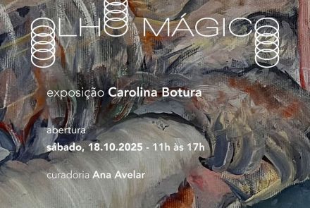 Imagem da arte, data da exposição, nome da artista 