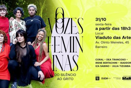 “Vozes Femininas – do Silêncio ao Grito”