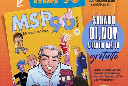 Lançamento do Livro MSP 90 - Celebração dos 90 anos do Maurício de Souza