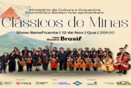 Espetáculo: “Clássicos de Minas” - Orquestra Filarmônica Ramacrisna