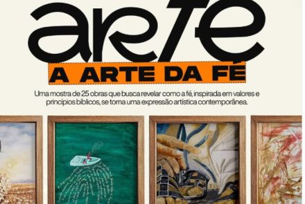 foto promocional com vários quadros pintados 