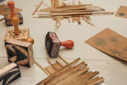 Oficina: Pintura com pigmentos naturais - Programação Especial da Semana das Crianças