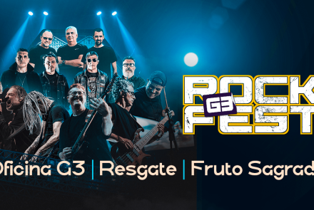 Show: G3 ROCK FEST "Três Lendas, Uma Só Fé"