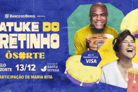 Show: Batuke do Pretinho com participação de Maria Rita