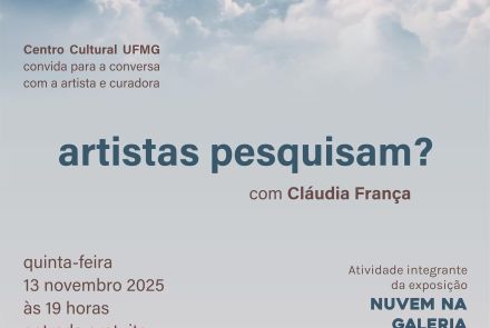 "Artistas pesquisam?"- conversa com a artista e curadora Cláudia França
