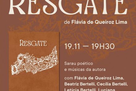 Lançamento: Livro Resgate 