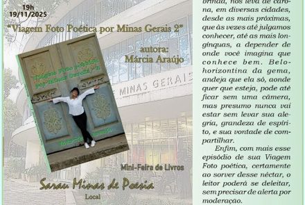 Lançamento do Livro: Viagem Foto Poética por Minas Gerais 2