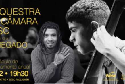 Imagem ilustrativa divulgando a orquestra 