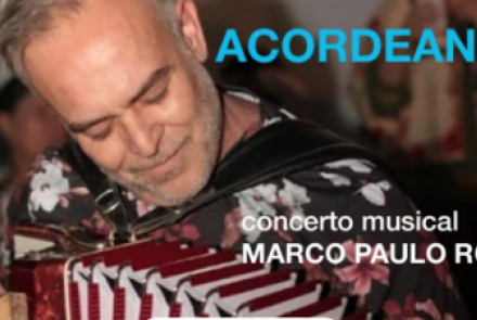 Imagem de cartaz do concerto Acordeando 