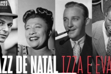 Cartaz do espetáculo jazz de natal 