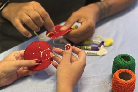 Oficina "Bordando Constelações"