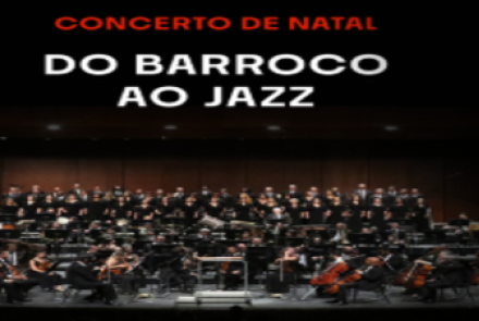 imagem do cartaz Concerto de Natal: Do Barroco ao Jazz