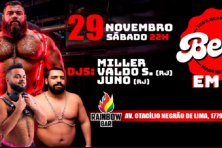 Cartaz de divulgação da festa Beefy
