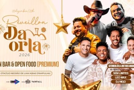 Imagem ilustrativa de divulgação do Revellion da Orla 