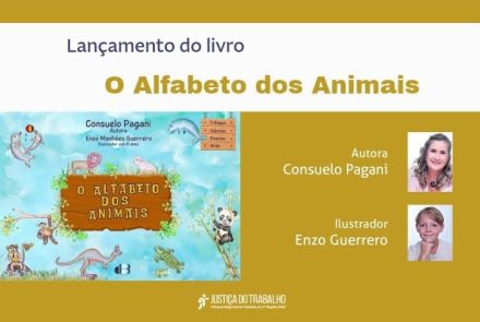 Lançamento de Livro "O Alfabeto dos Animais"