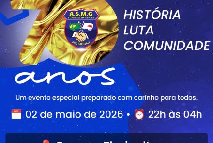 fly com informações do evento