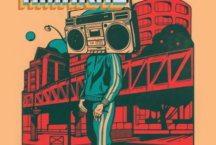 Flyer de divulgação com ilustração