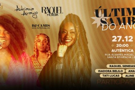 Show: O Último Samba do Ano com Adriana Araújo