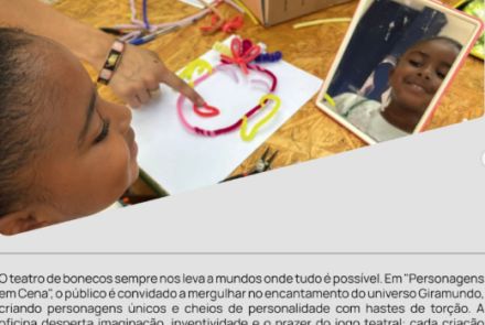 fly com informações do evento