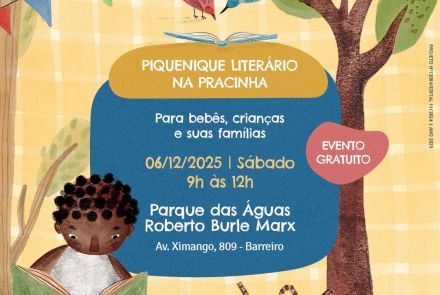 3ª Edição: Piquenique Literário na Pracinha
