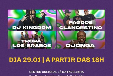 Aniversário do Centro Cultural Lá da Favelinha