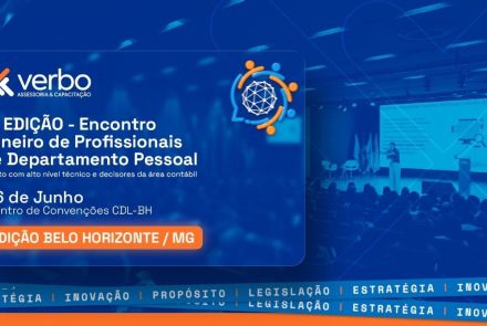 3º Encontro Mineiro de Profissionais do Departamento Pessoal 2026