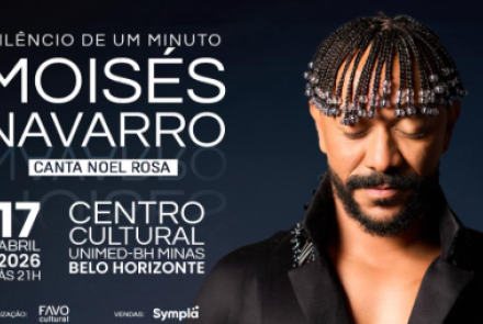 Show: Lançamento do Álbum "Silêncio de um Minuto", de Moisés Navarro