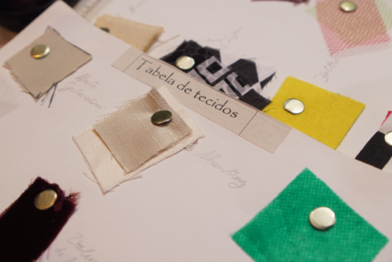 Oficina: Estofado têxtil