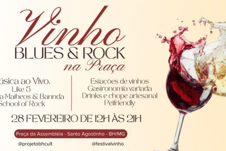 6ª Edição: Vinho, Blues & Rock na Praça