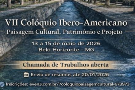 flyer com as informações do evento