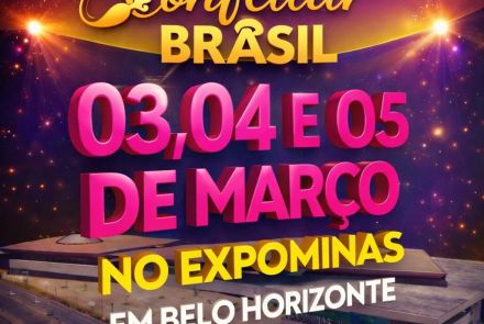 Foto de capa informativo mostrando os dias do evento e local 