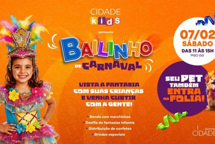 Bailinho Infantil Cidade Kids – Pré-Carnaval