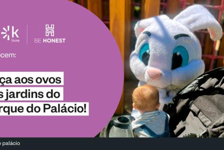 Caça aos Ovos nos Jardins do Parque do Palácio