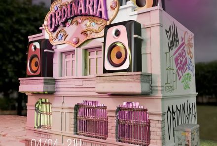 Flyer ilustrativo de divulgação do evento Festa Ordinária