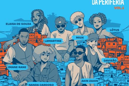 Foto de capa do lançamento do album "LABORATÓRIO DE MÚSICA DA PERIFERIA — VOL. 1"