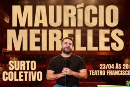 Imagem de divulgação do stand up 