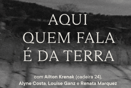 Encontro “Aqui quem fala é da Terra”