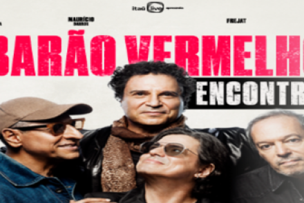 imagem dos três integrantes do barão vermelho 