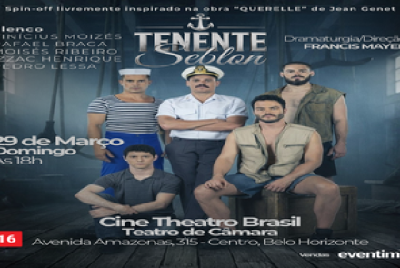 Imagem de divulgação da peça Tenente Seblon 