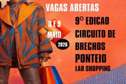 Arte visual da feira de roupas 