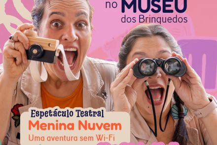 foto de capa de divulgação do espetáculo menina nuvem 
