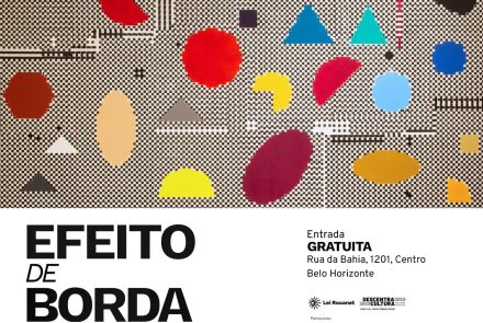 Foto de capa divulgando a exposição do artista Gustavo Maia: Efeito de Borda 