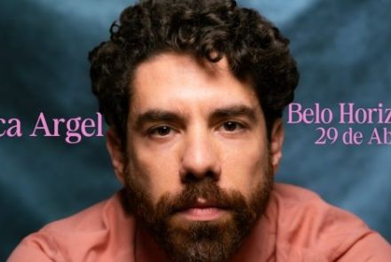 Foto convidativa para o show do artista Luca Argel na Casa Outono 